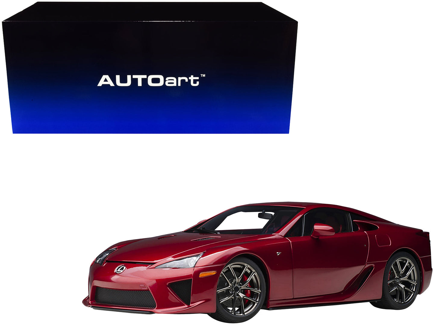 Lexus LFA Pearl Red Metallic 1/18 Model Car