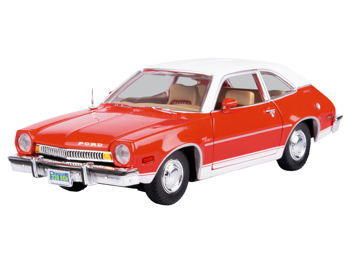 1974 Ford Pinto Orange with White Top "Forgotten Classics" Series 1/24 Diecast Model Car