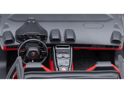 Lamborghini Huracan GT "LB-Silhouette Works" Hyper Red Metallic with Black Top 1/18 Model Car