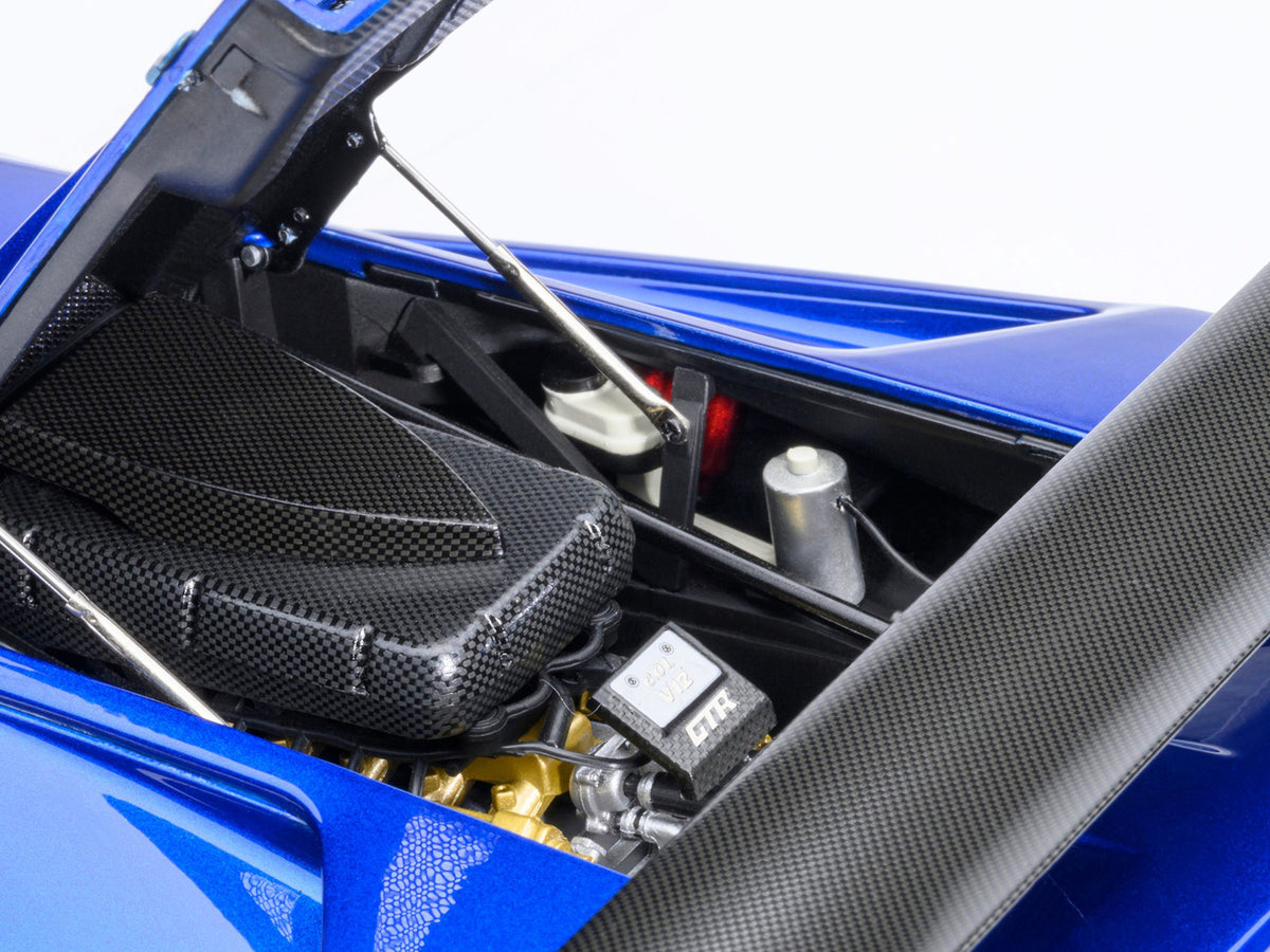 Lamborghini Diablo GTR Monterey Blue Metallic 1/18 Model Car