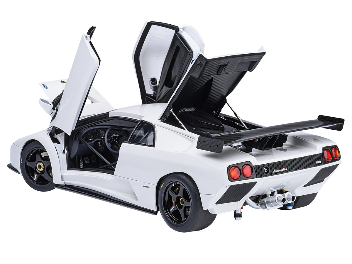 Lamborghini Diablo GTR Impact White 1/18 Model Car