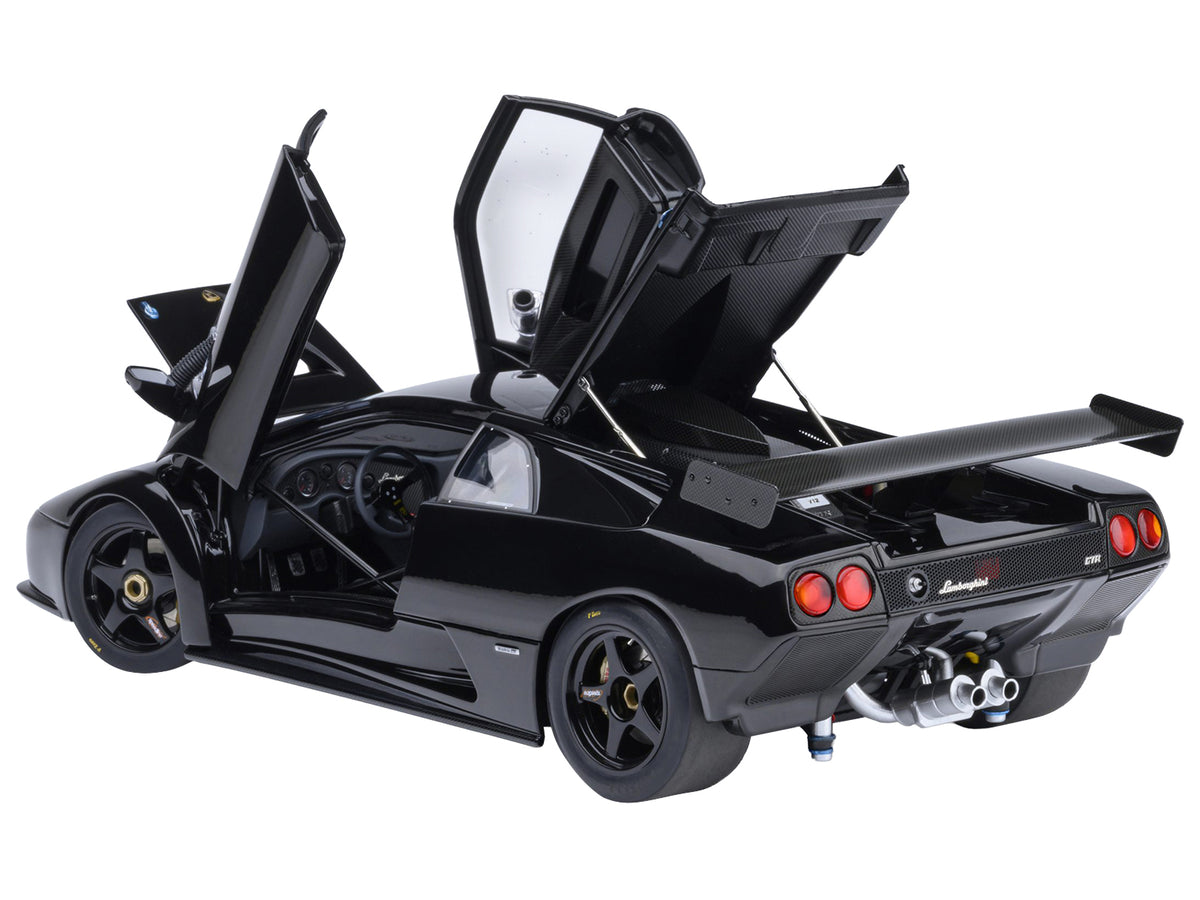 Lamborghini Diablo GTR Deep Black 1/18 Model Car