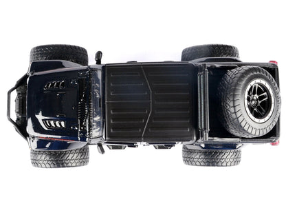 2021 Jeep Gladiator Rubicon Off-Road Pickup Truck Black with Matt Black Top "Off Road" Series 1/24-1/27 Diecast Model Car