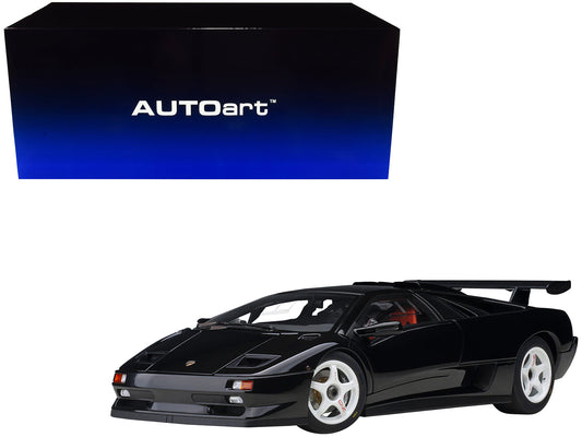 Lamborghini Diablo SV-R Deep Black 1/18 Model Car
