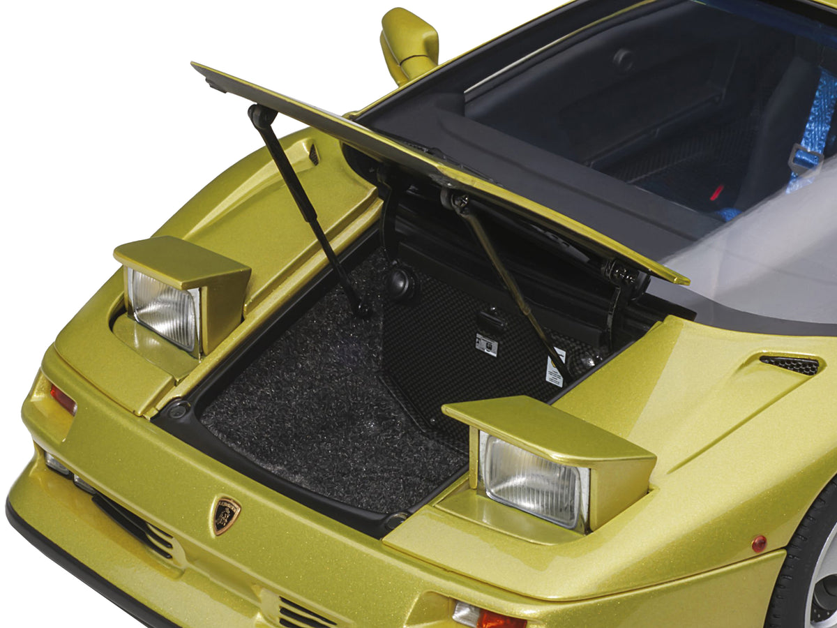 Lamborghini Diablo SE30 Giallo Spyder Yellow Metallic 1/18 Model Car