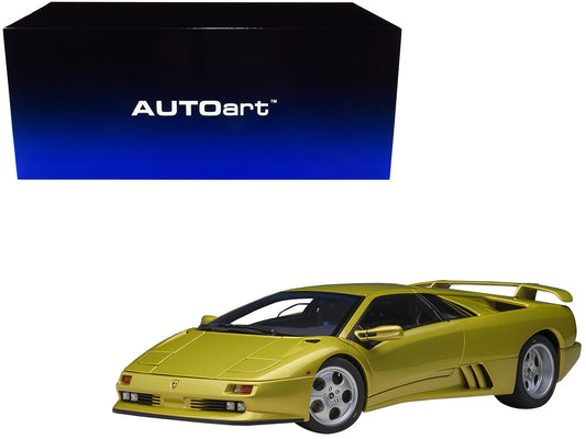Lamborghini Diablo SE30 Giallo Spyder Yellow Metallic 1/18 Model Car