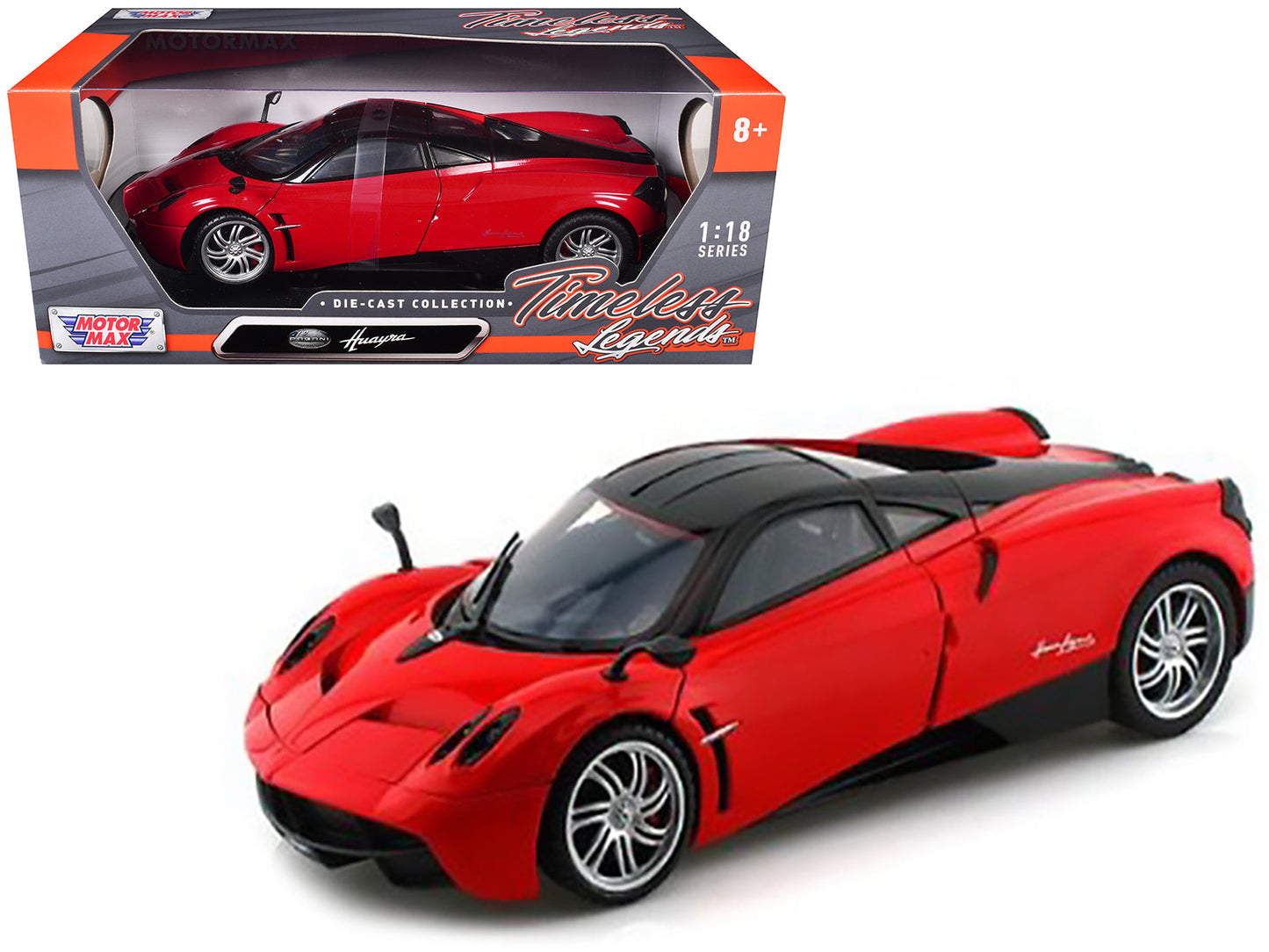 Pagani Huayra Red 1/18 Diecast Car Model