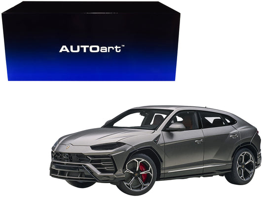 Lamborghini Urus Grigio Lynx Gray Metallic 1/18 Model Car