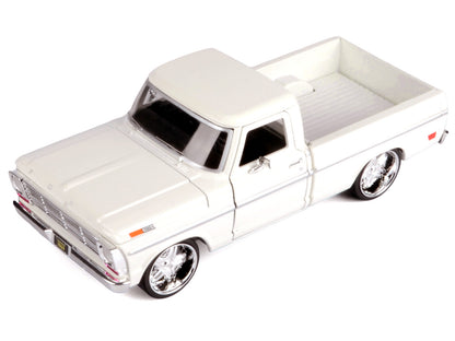 1969 Ford F-100 Pickup Truck Cream "Maxx Design" Series 1/24 Diecast Model Car