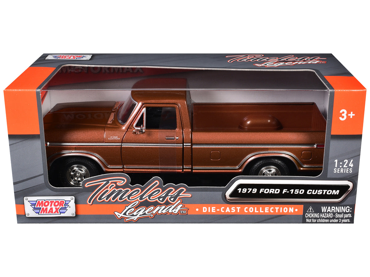 1979 Ford F-150 Pickup Truck Brown 1/24 Diecast Model Car