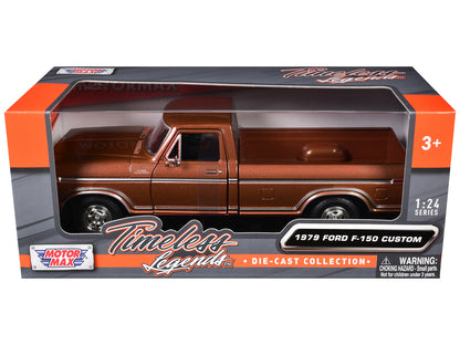 1979 Ford F-150 Pickup Truck Brown 1/24 Diecast Model Car