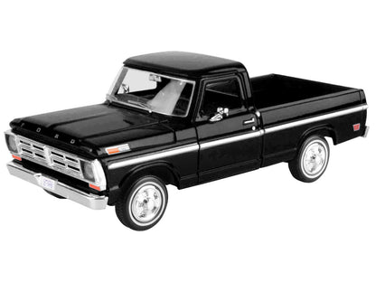 1972 Ford F-100 Pickup Truck Black "Timeless Legends" Series 1/24 Diecast Model Car