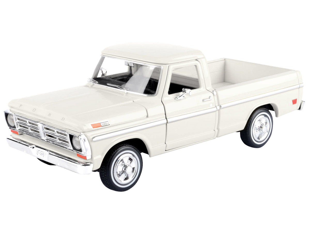 1972 Ford F-100 Pickup Truck Cream "Timeless Legends" Series 1/24 Diecast Model Car