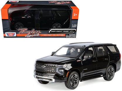 2025 Chevrolet Tahoe Z71 Black "Timeless Legends" Series 1/24 Diecast Model Car