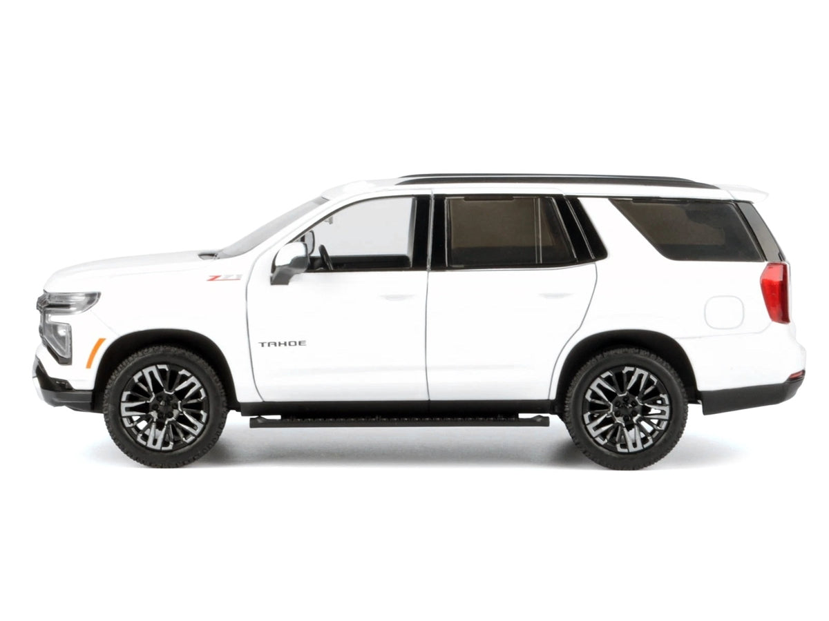 2025 Chevrolet Tahoe Z71 White "Timeless Legends" Series 1/24 Diecast Model Car