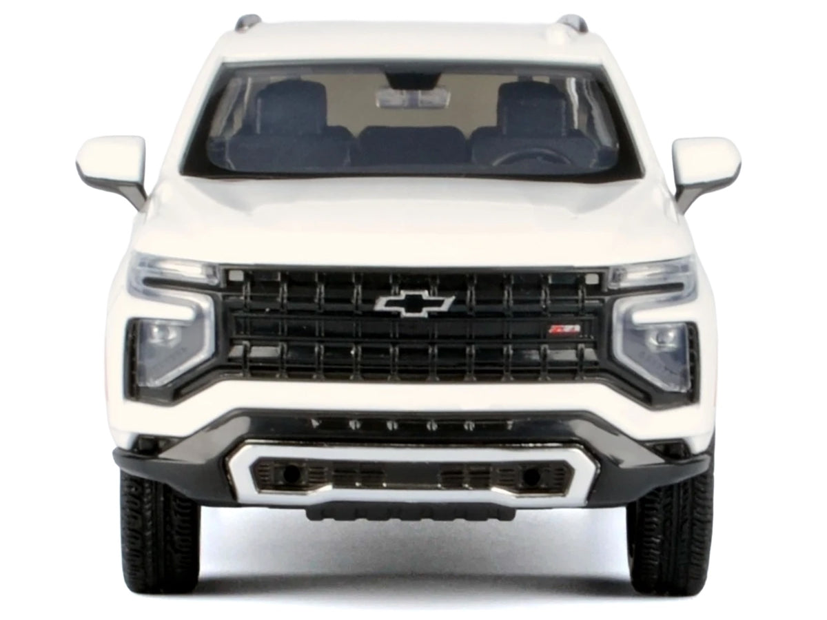 2025 Chevrolet Tahoe Z71 White "Timeless Legends" Series 1/24 Diecast Model Car