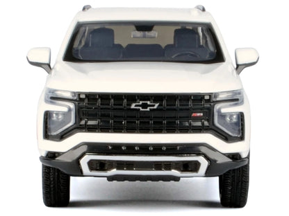 2025 Chevrolet Tahoe Z71 White "Timeless Legends" Series 1/24 Diecast Model Car