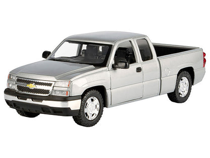 2006 Chevrolet Silverado 1500 Pickup Truck Gray Metallic "Timeless Legends" Series 1/25 Diecast Model Car