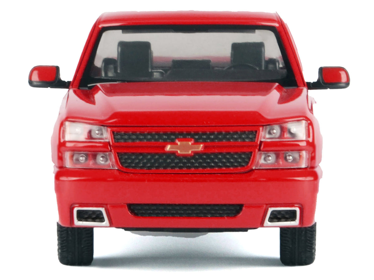2006 Chevrolet Silverado SS Pickup Truck Red "Timeless Legends" Series 1/25 Diecast Model Car