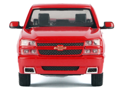 2006 Chevrolet Silverado SS Pickup Truck Red "Timeless Legends" Series 1/25 Diecast Model Car
