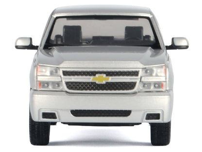 2006 Chevrolet Silverado SS Pickup Truck Silver Metallic "Timeless Legends" Series 1/25 Diecast Model Car