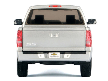 2006 Chevrolet Silverado SS Pickup Truck Silver Metallic "Timeless Legends" Series 1/25 Diecast Model Car