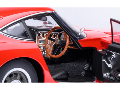 1967 Toyota 2000GT RHD (Right Hand Drive) Red 1/18 Model Car
