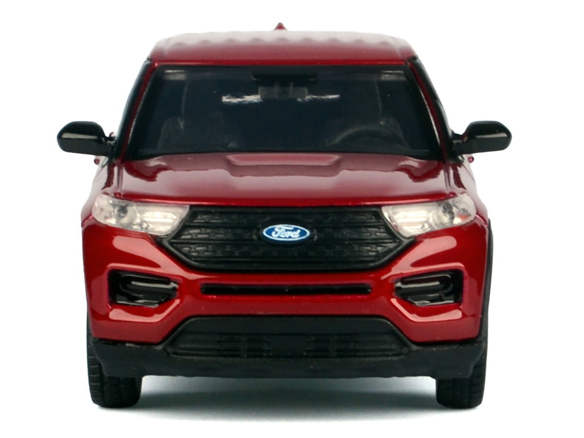 2023 Ford Explorer Red Metallic "Timeless Legends" Series 1/43 Diecast Model Car