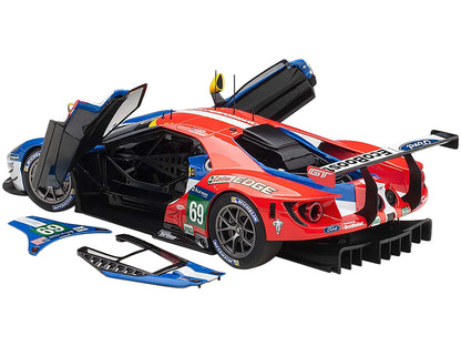 Ford GT #69 Ryan Briscoe - Richard Westbrook - Scott Dixon "Ford Chip Ganassi Team USA" 24H Le Mans (2016) 1/18 Model Car