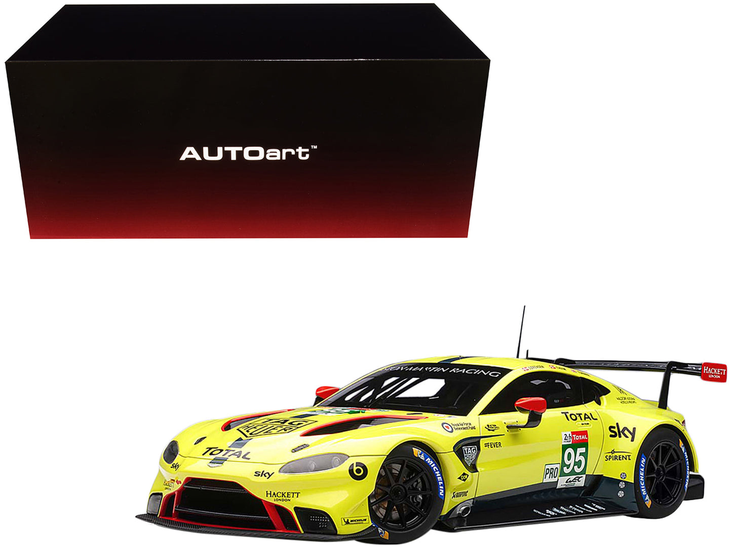 2018 Aston Martin Vantage GTE #95 Sorensen - Thiim - Turner Le Mans PRO 1/18 Model Car