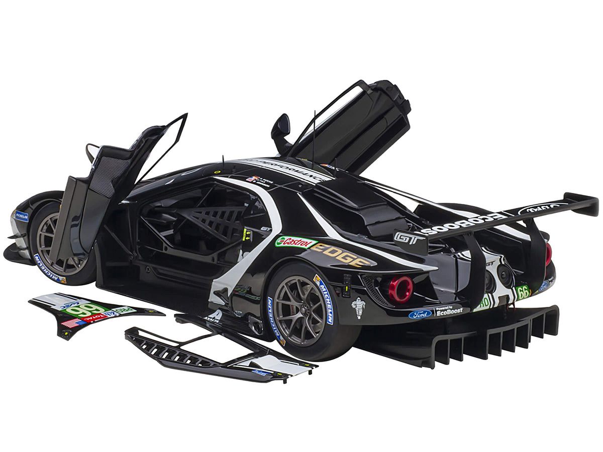 Ford GT #66 Stefan Mucke - Olivier Pla - Billy Johnson 24H of Le Mans (2019) 1/18 Model Car