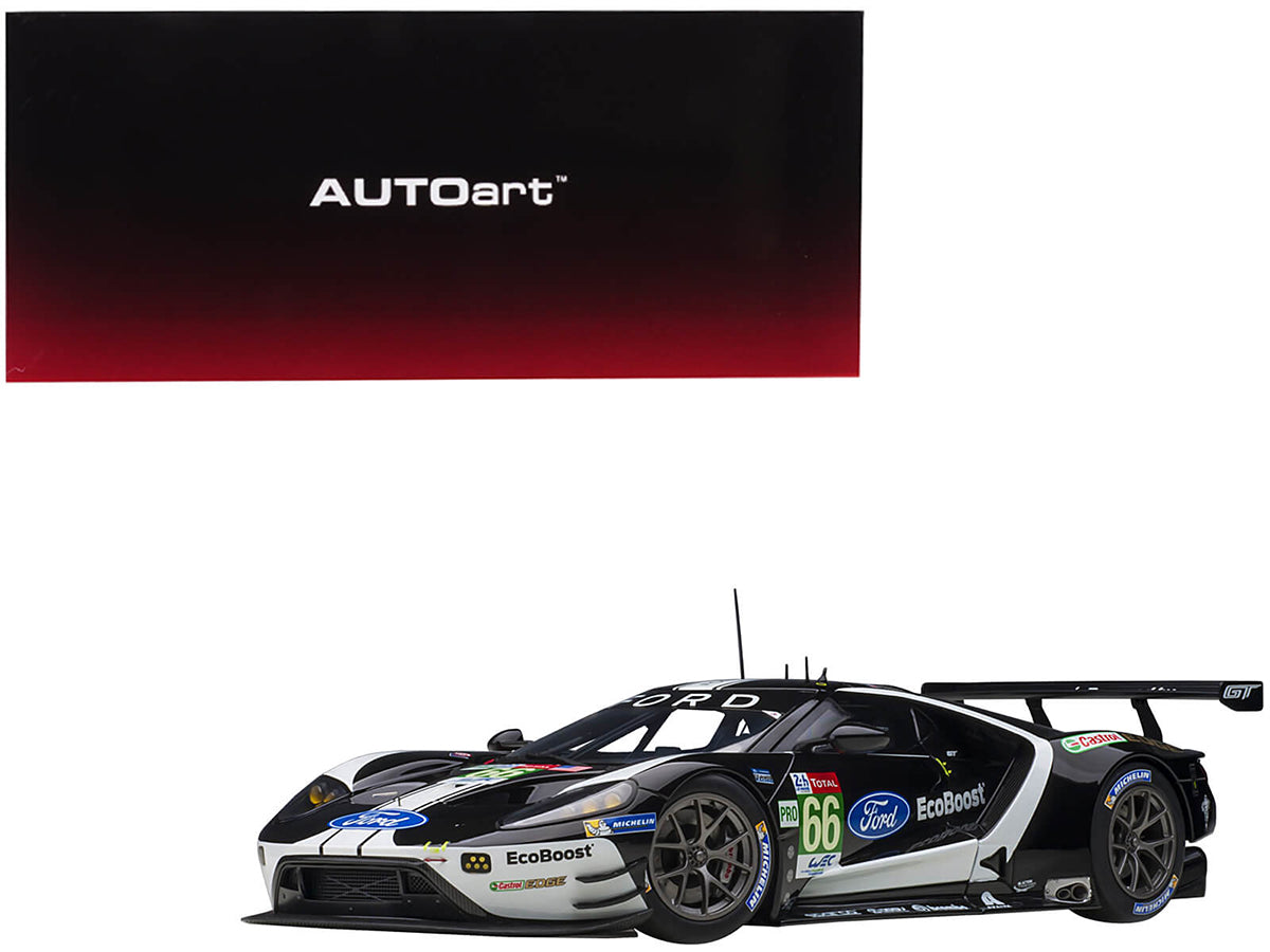 Ford GT #66 Stefan Mucke - Olivier Pla - Billy Johnson 24H of Le Mans (2019) 1/18 Model Car