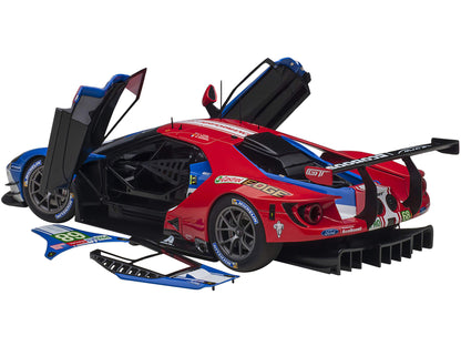 Ford GT #68 Sebastien Bourdais - Joey Hand - Dirk Muller 24H of Le Mans (2019) 1/18 Model Car