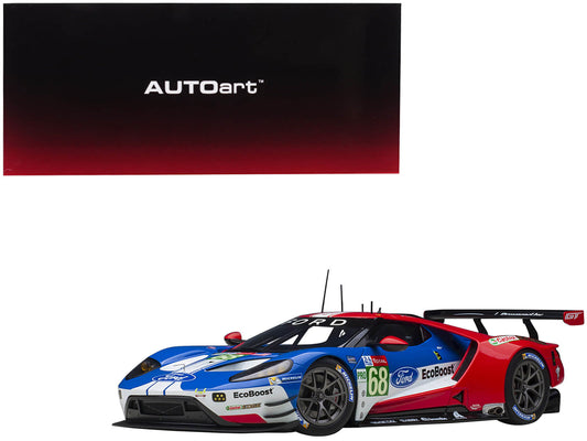 Ford GT #68 Sebastien Bourdais - Joey Hand - Dirk Muller 24H of Le Mans (2019) 1/18 Model Car