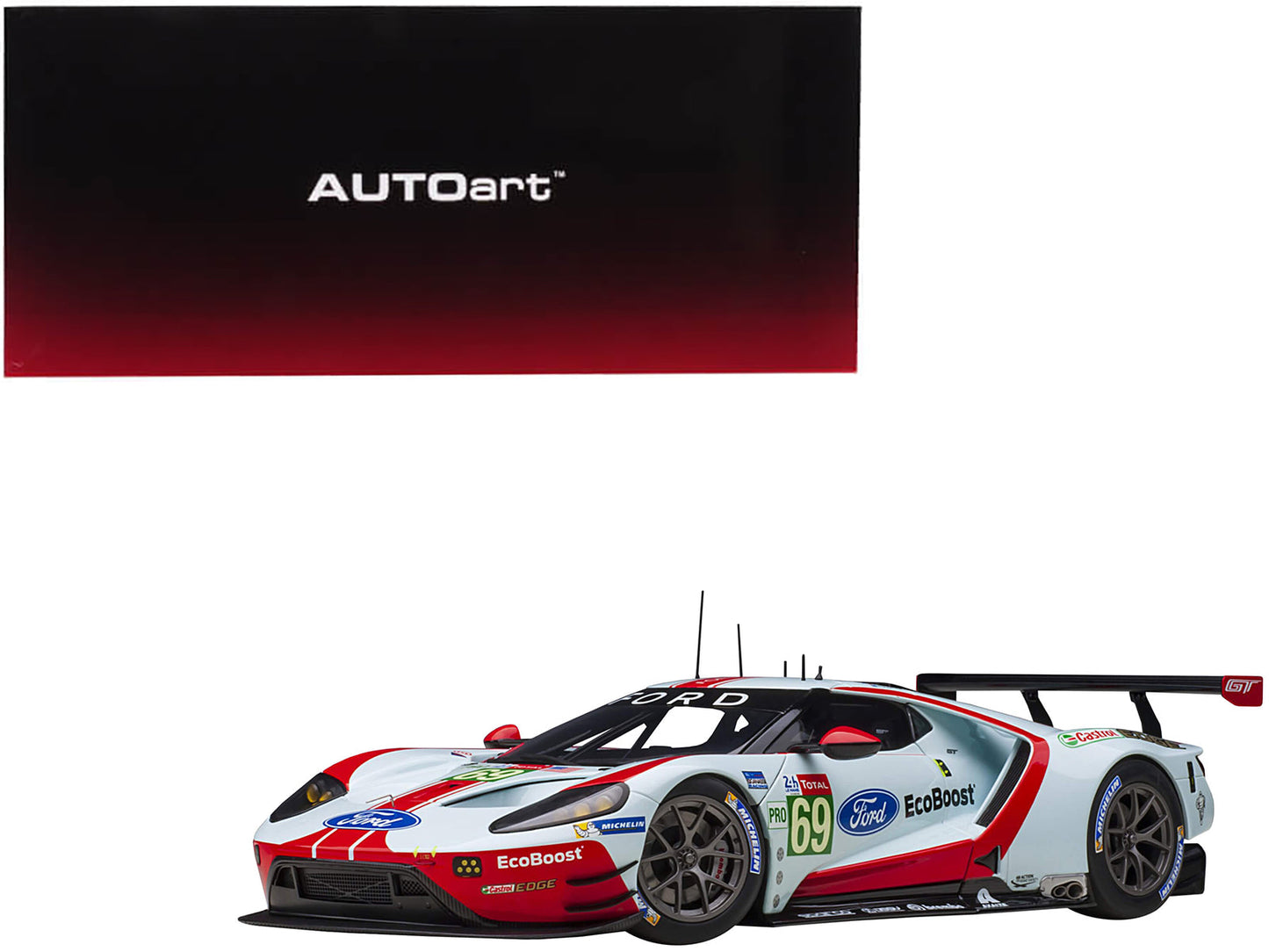 Ford GT #69 Ryan Briscoe - Scott Dixon - Richard Westbrook 24H of Le Mans (2019) 1/18 Model Car