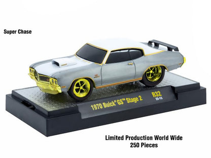 "Ground Pounders" 6 Cars Set Release 32 IN DISPLAY CASES Limited Edition 1/64 Diecast Model Cars