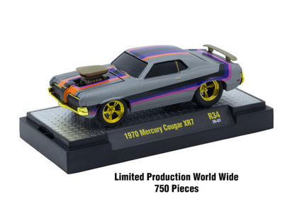 "Ground Pounders" 6 Cars Set Release #34 IN DISPLAY CASES Limited Edition 1/64 Diecast Model Cars