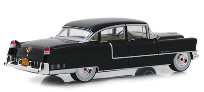 1955 Cadillac Fleetwood Series 60 Black "The Godfather" (1972) Movie 1/24 Diecast Model Car