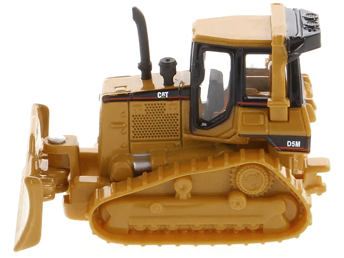 CAT Caterpillar D5M Track-Type Tractor Yellow 1/87 (HO) Diecast Model