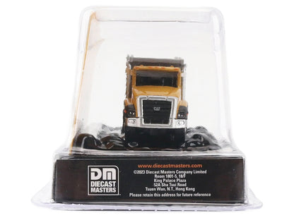 CAT Caterpillar CT660 Dump Truck Yellow "Micro-Constructor" Series Diecast Model