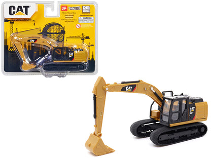 CAT Caterpillar 320F L Hydraulic Excavator Yellow and Black 1/64 Diecast Model