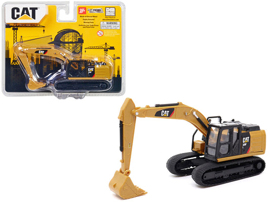 CAT Caterpillar 320F L Hydraulic Excavator Yellow and Black 1/64 Diecast Model