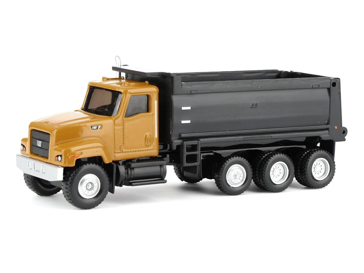 CAT Caterpillar CT681 Dump Truck Yellow 1/87 (HO) Diecast Model
