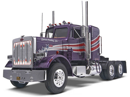 Level 4 Model Kit Peterbilt 359 Conventional Truck Tractor (without Trailer) "Historic Series" 1/25 Scale Model