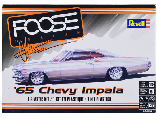 Level 5 Model Kit 1965 Chevrolet Impala "Foose Designed" 1/25 Scale Model