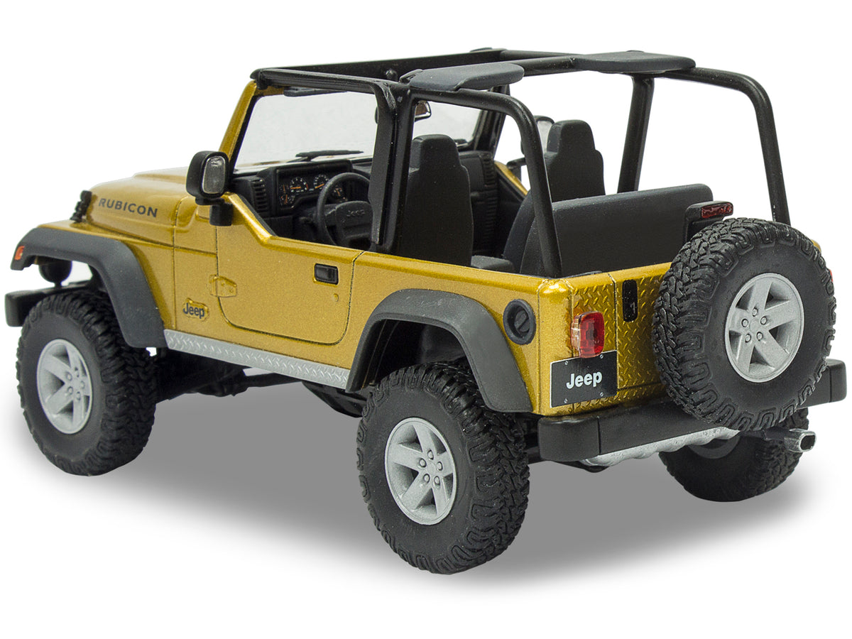 Level 4 Model Kit Jeep Wrangler Rubicon 1/25 Scale Model