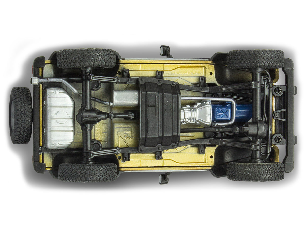 Level 4 Model Kit Jeep Wrangler Rubicon 1/25 Scale Model