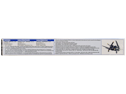 Level 4 Model Kit Vought F4U-4 Corsair Fighter Aircraft 1/48 Scale Model