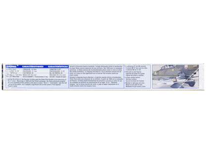 Level 4 Model Kit Junkers STUKA JU 87G-1 Tank Buster Bomber Aircraft 1/48 Scale Model
