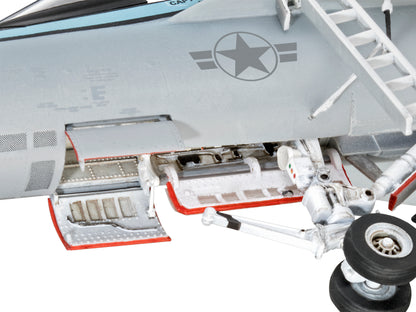 Level 5 Model Kit Maverick's F/A-18E Super Hornet Jet "Top Gun: Maverick" (2022) Movie 1/48 Scale Model
